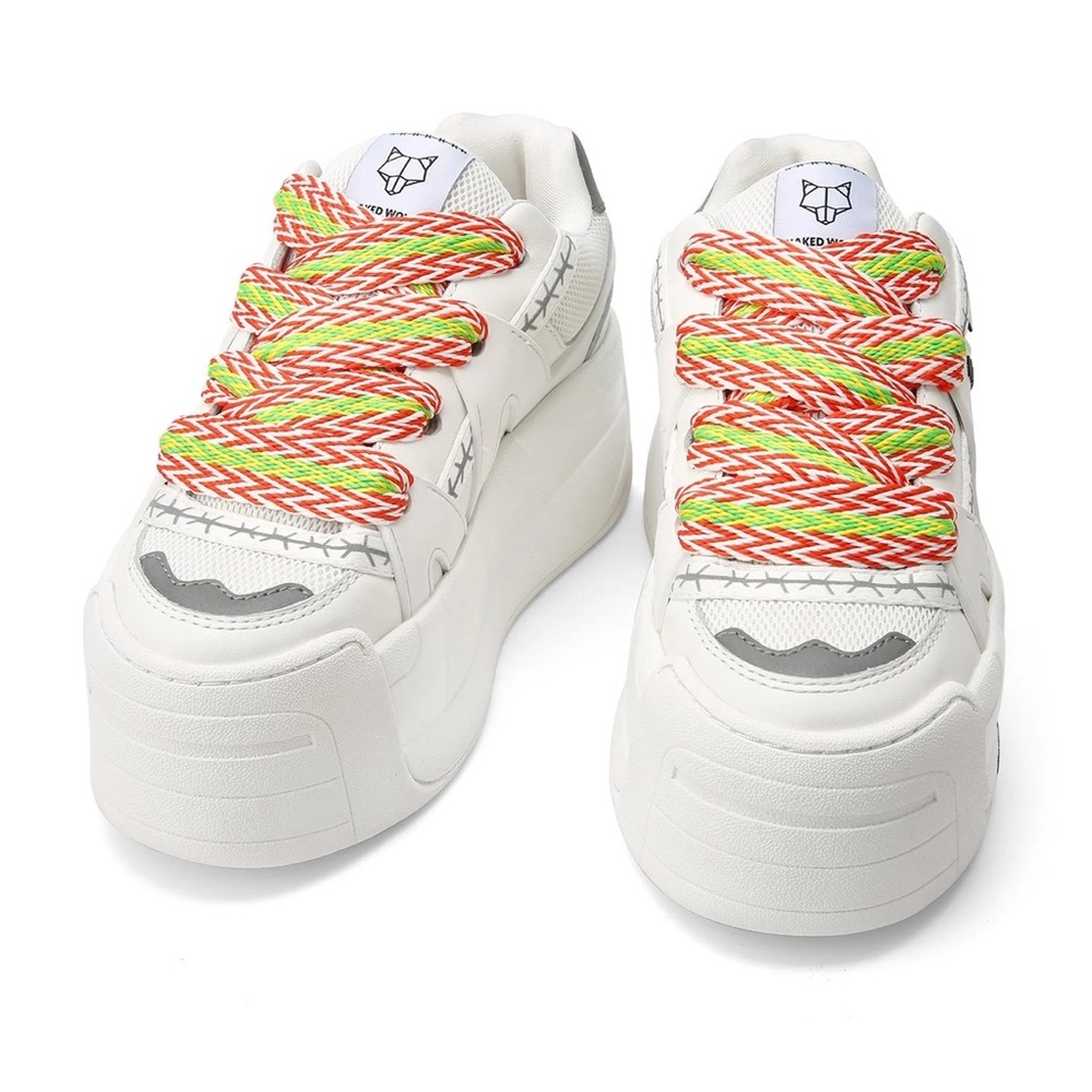 Naked wolf platform sneakers